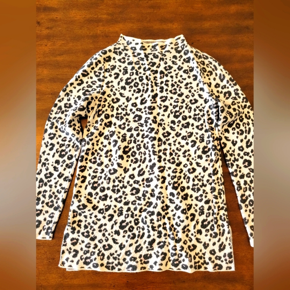 Loft Leopard print sweater